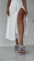 "BOUTIQUE" 3886 slippers - gray